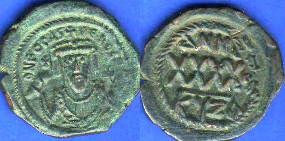 Phocas (602-610) AE Follis Cyzicus SB 665